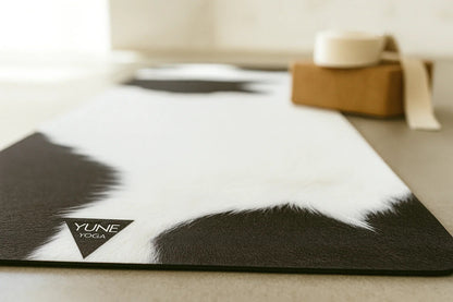 Cow Print Yoga Mat – Sustainable, Toxin-Free & Stylish | Yune Yoga-3