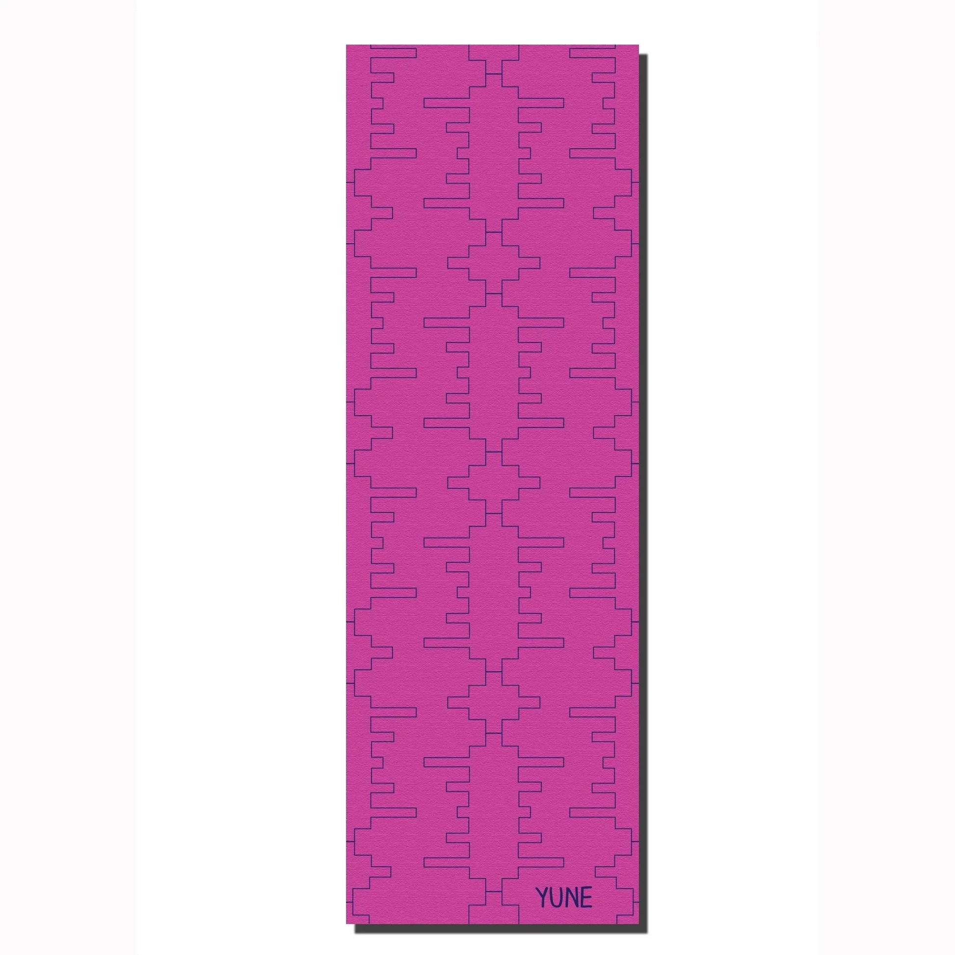 Rosy Flow Pro — TE52 6mm Cushioned Yoga Mat-0
