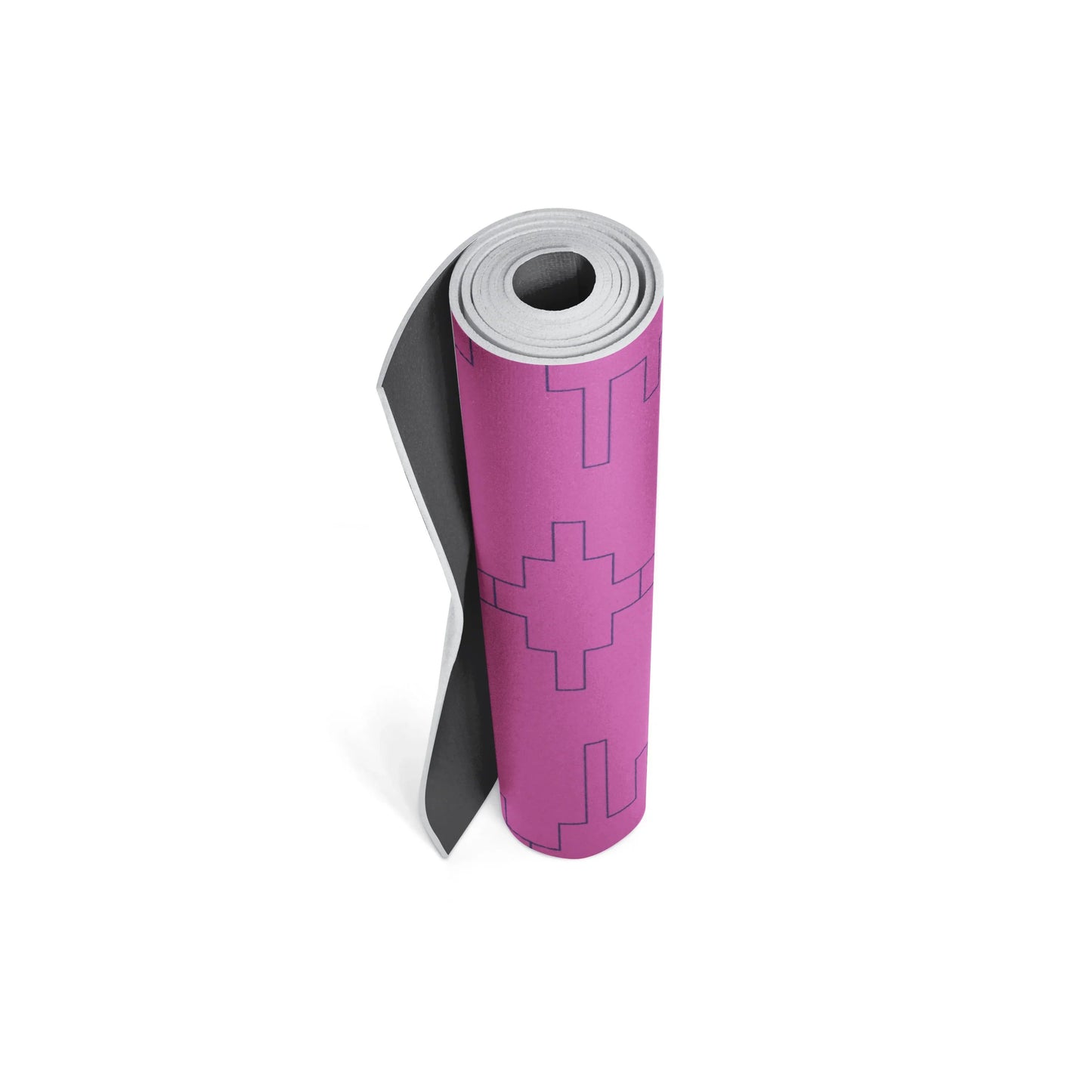 Rosy Flow Pro — TE52 6mm Cushioned Yoga Mat-3